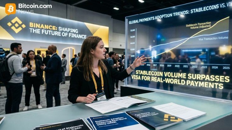 Стейблкоины выходят на рынок массовых платежей: Binance сообщает об объёмах, превосходящих показатели Visa &mdash; Крипто Новости