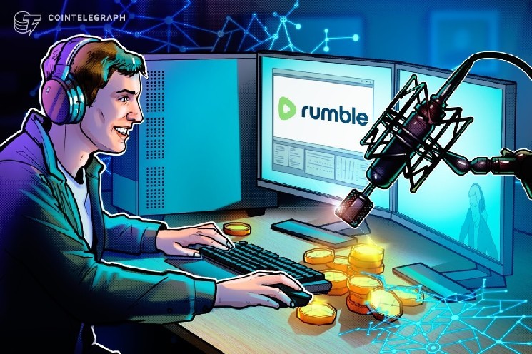 Rumble и Tether предложат биткоин-чаевые создателям контента — Крипто Новости