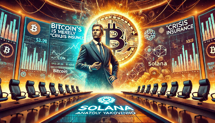 Новости биткоин: Яковенко из Solana отвергает ценность BTC, рассматривая его только как страховку от кризиса — Крипто Новости
