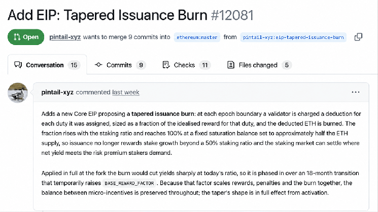Разработчики Ethereum хотят, чтобы вознаграждение за стейкинг ETH снизилось до 0% при уровне стейкинга в 50% — Крипто Новости