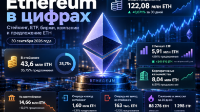 Ethereum в цифрах: сколько ETH в стейкинге, ETF, на биржах и у компаний — Крипто Новости