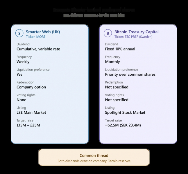 Компания Smarter Web станет первой в Великобритании компанией, работающей с биткоинами, которая выпустит привилегированные акции — Крипто Новости